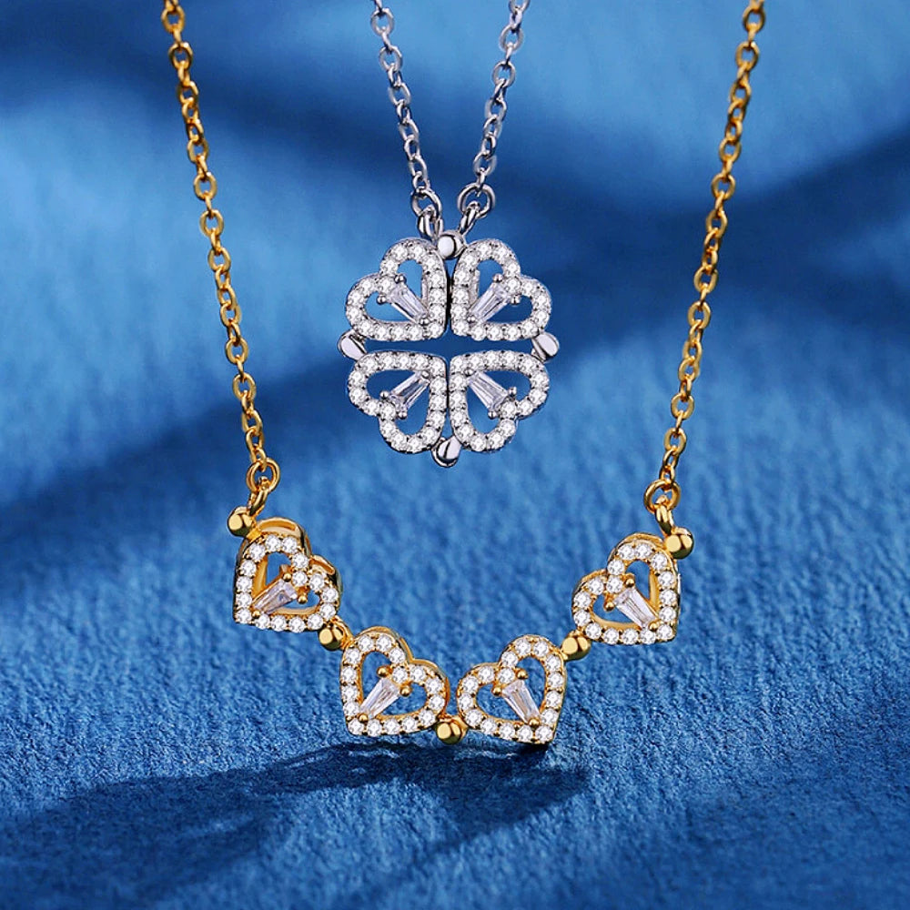 Caventi™ Magnetic Clover Necklace